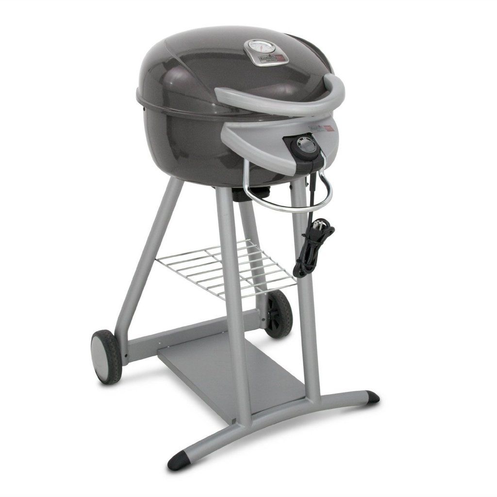 Condo NEW CharBroil TRU Infrared Patio Bistro Electric Grill Chocolate